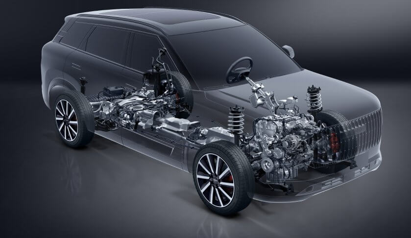 Effizienter 1.6 T-GDI-Motor Ausgestattet mit einem effizienten 1.6 T-GDI-Motor mit 147 PS und einem maximalen Drehmoment von 275 Nm bietet der JAECOO 7 Leistung und Beschleunigung, die für ein sanftes und zugleich aufregendes Fahrerlebnis sorgen.